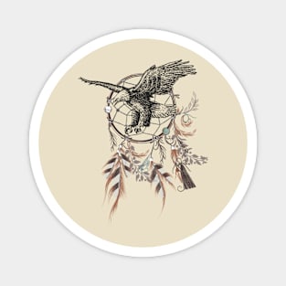 Eagle Boho T-shirt Magnet